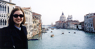 Sarah in Venice