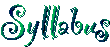 Syllabus